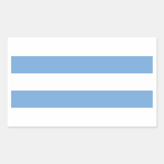 Argentina/Argentine (Civil) Flag Rectangular Sticker