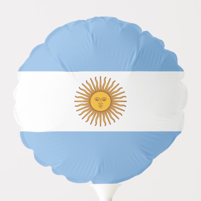 Argentina (Argentinian) Flag Balloon (Front)