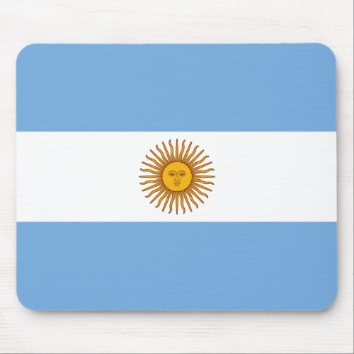 Argentina Argentinian Flag Mouse Pad
