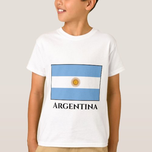 Argentina Argentinian Flag T_Shirt