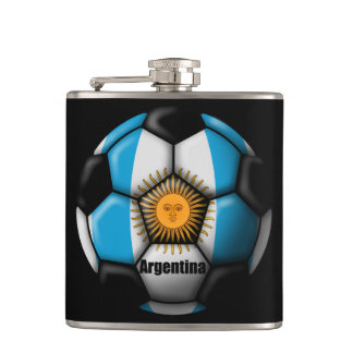 Argentina Ball Hip Flask