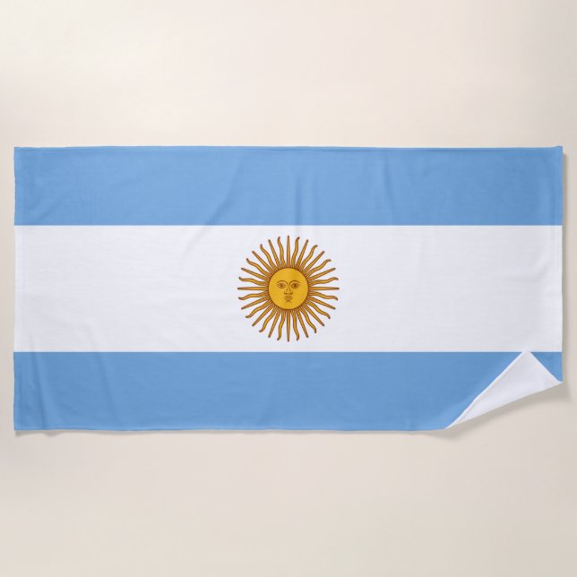 Argentina Beach Towel (Front)