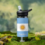 Argentina bottle, patriotic Argentina Flag Water Bottle<br><div class="desc">Water Bottle: Argentina Flag & Argentina fashionable design - love my country,  camping,  hiking,  sports or just daily water bottle to help you stay hydrated.</div>