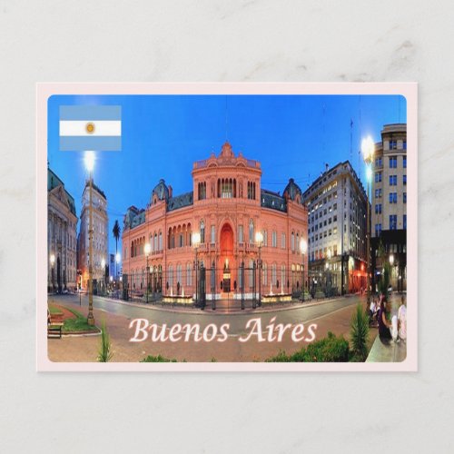 Argentina _ Buenos Aires _ Casa Rosada _ Postcard