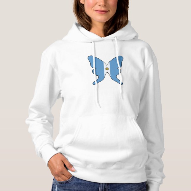Argentina Butterfly Hoodie (Front)