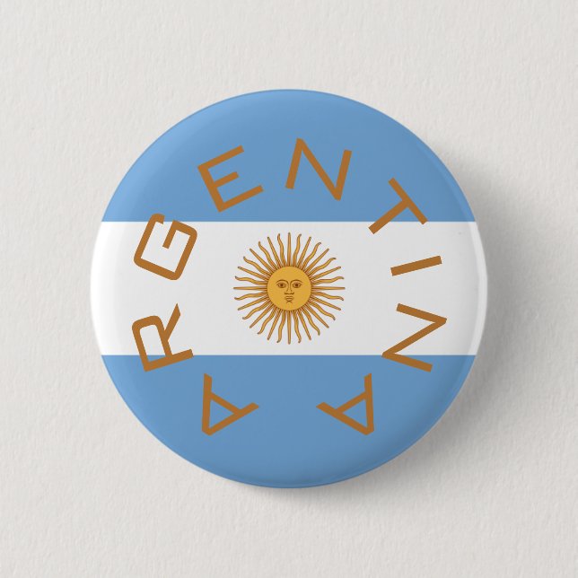 argentina button (Front)