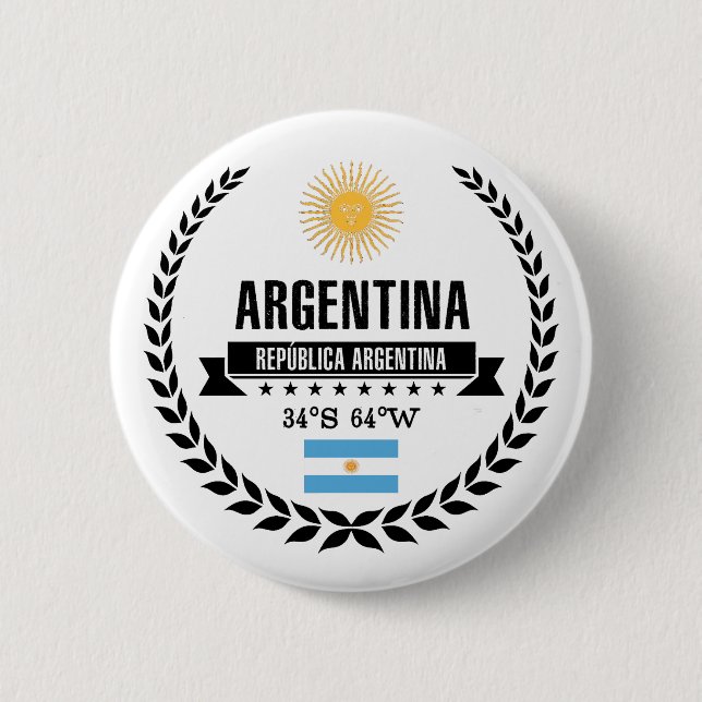 Argentina Button (Front)