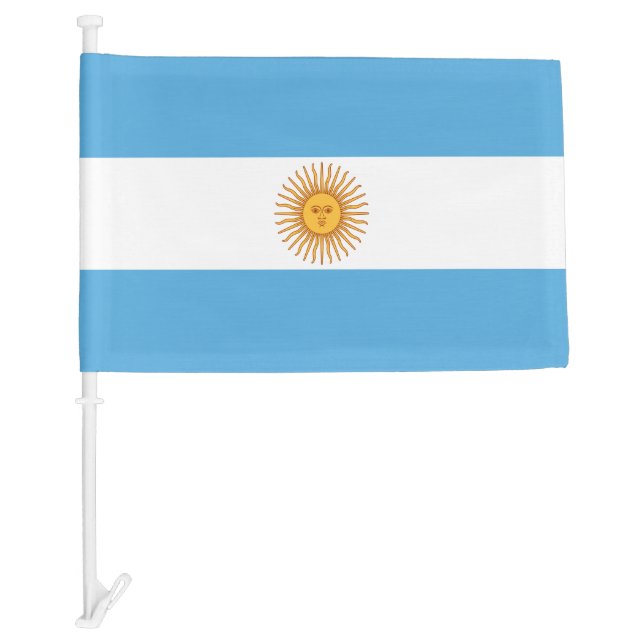 Argentina Car Flag (Front)