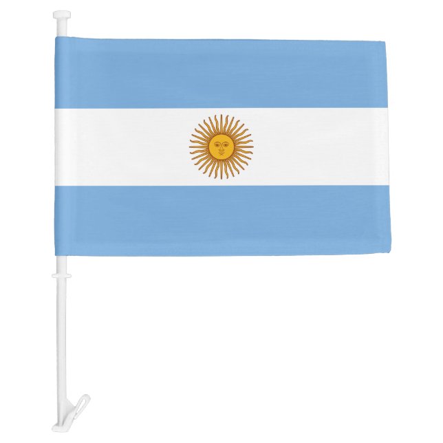 Argentina Car Flag (Front)