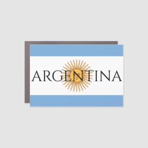 argentina car magnet