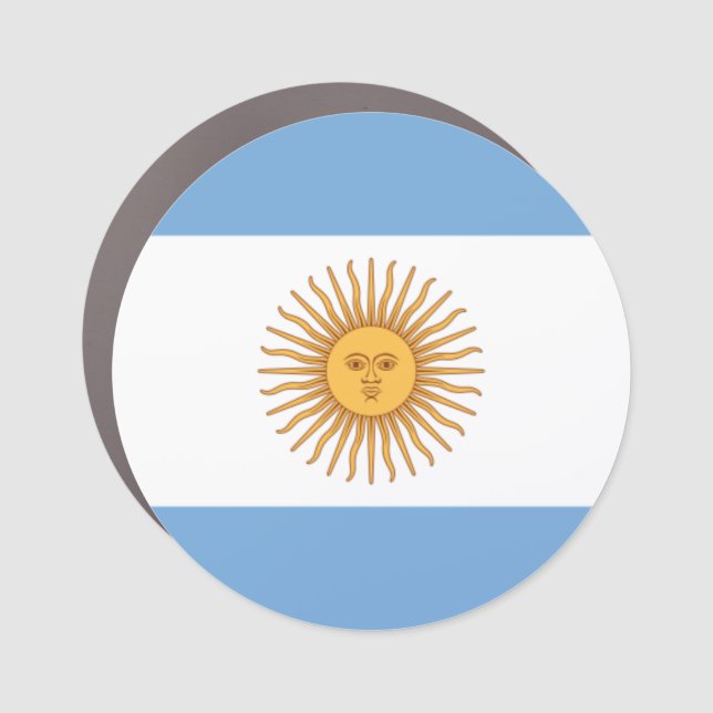 argentina car magnet (Front)