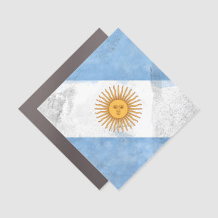 Argentina Car Magnet