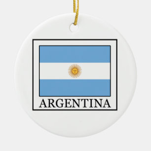 Argentina Ceramic Ornament