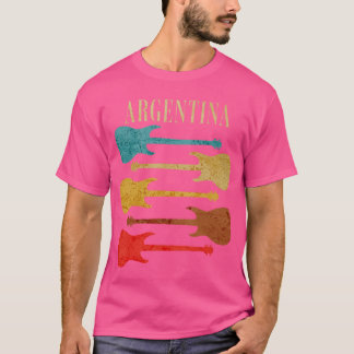 Argentina Concert Rock Music Festival Guitars frie T-Shirt