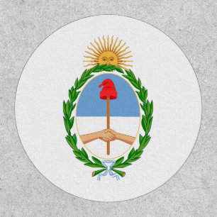 Argentina country coat arms symbol emblem flag patch