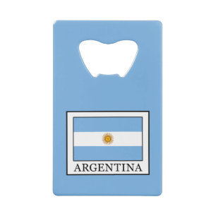 Argentina Credit Card Bottle Opener