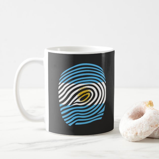 Argentina DNA Coffee Mug (With Donut)