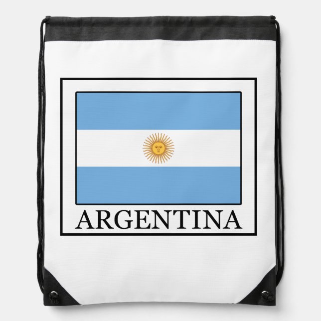 Argentina Drawstring Bag (Front)