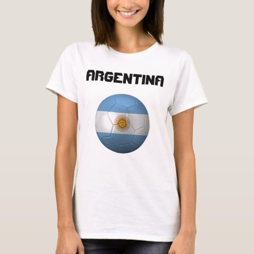 Argentina Fan Design T_Shirt