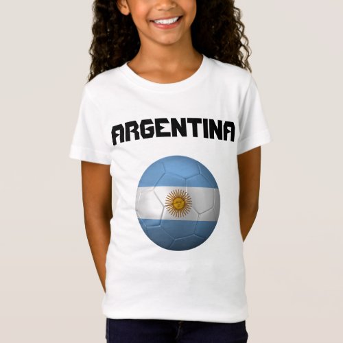 Argentina Fan Design T_Shirt