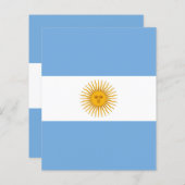 Argentina flag (Front/Back)