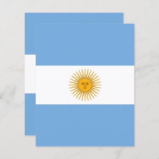 Argentina flag (Front/Back)