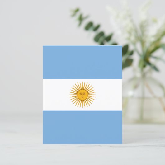 Argentina flag (Standing Front)