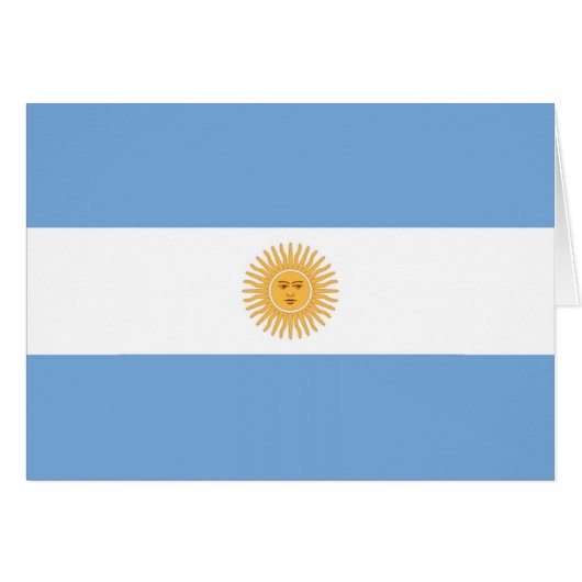 Argentina Flag (Front Horizontal)