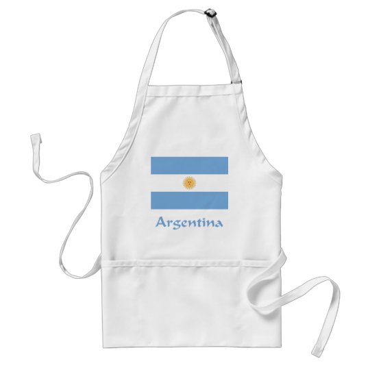 Argentina Flag Adult Apron
