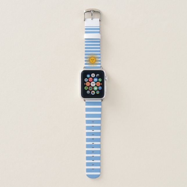Argentina flag Apple Watch Band (Front)