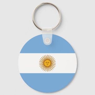 Argentina Flag AR Keychain