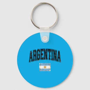 Argentina Flag Argentina Gift Hispanic Heritage Keychain