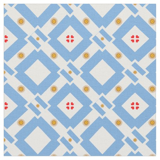 Argentina Flag & Argentina Trendy Fabric fashion