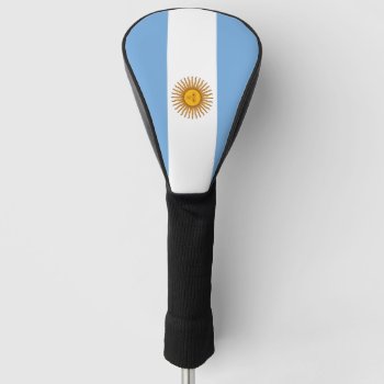 Argentina Flag Argentinian Patriotic Golf Head Cover by YLGraphics at Zazzle