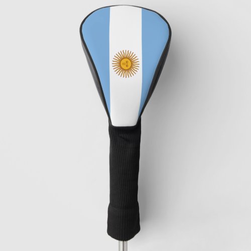 Argentina Flag Argentinian Patriotic Golf Head Cover