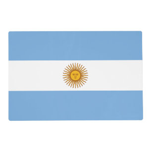 Argentina Flag Argentinian Patriotic Placemat