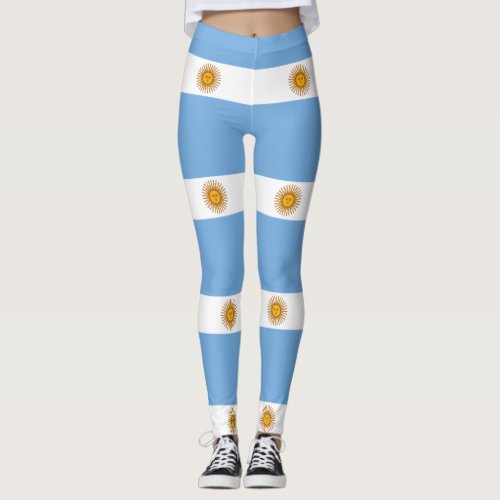 Argentina flag Bandera De Argentina Leggings