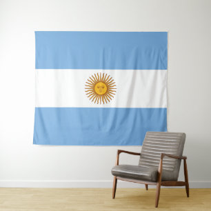 Argentina flag Bandera De Argentina Tapestry
