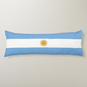 Argentina flag body pillow