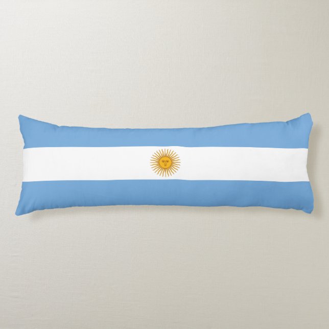 Argentina flag body pillow (Front)
