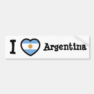 Argentina Flag Bumper Sticker