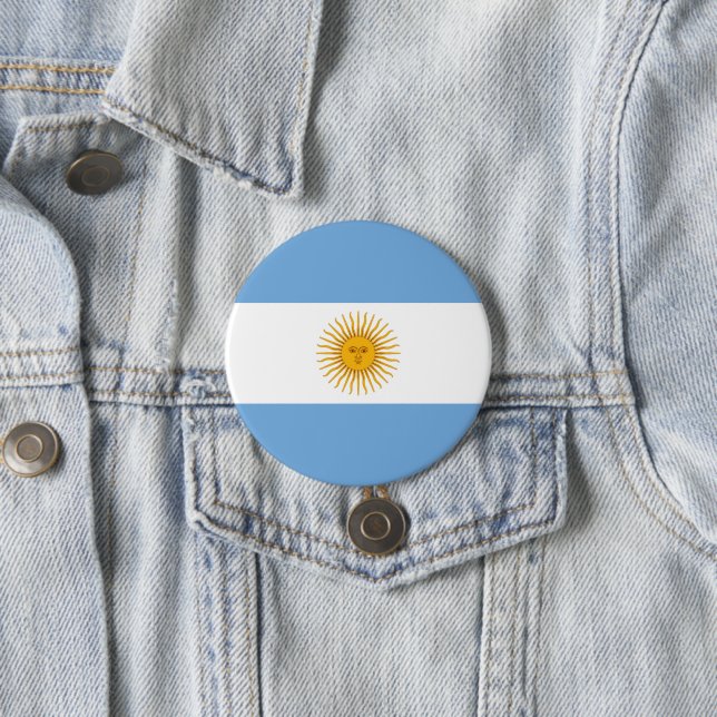 Argentina flag button (In Situ)