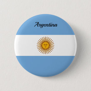 Argentina Flag Button