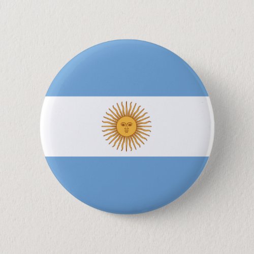 Argentina Flag Button