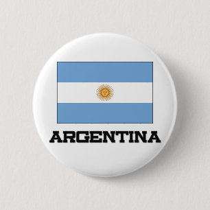 Argentina Flag Button