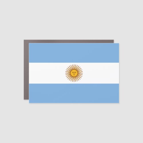 Argentina Flag Car Magnet
