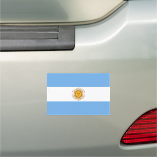 Argentina Flag Car Magnet
