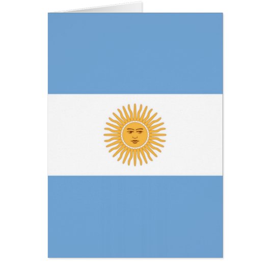 Argentina Flag Cards (Front)