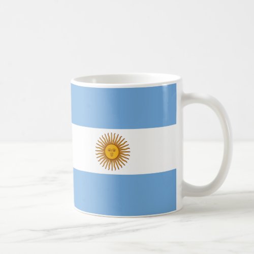 Argentina Flag Ceramic Mug