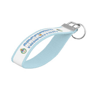 Argentina Flag Charming Patriotic Wrist Keychain